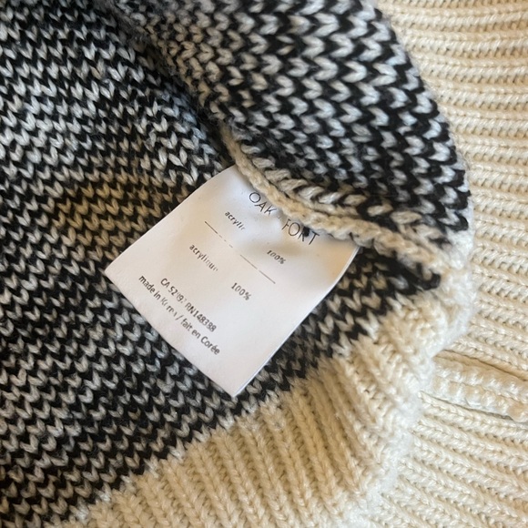 Oak + Fort Houndstooth Sweater Vest, Size Small - Picture 10 of 14